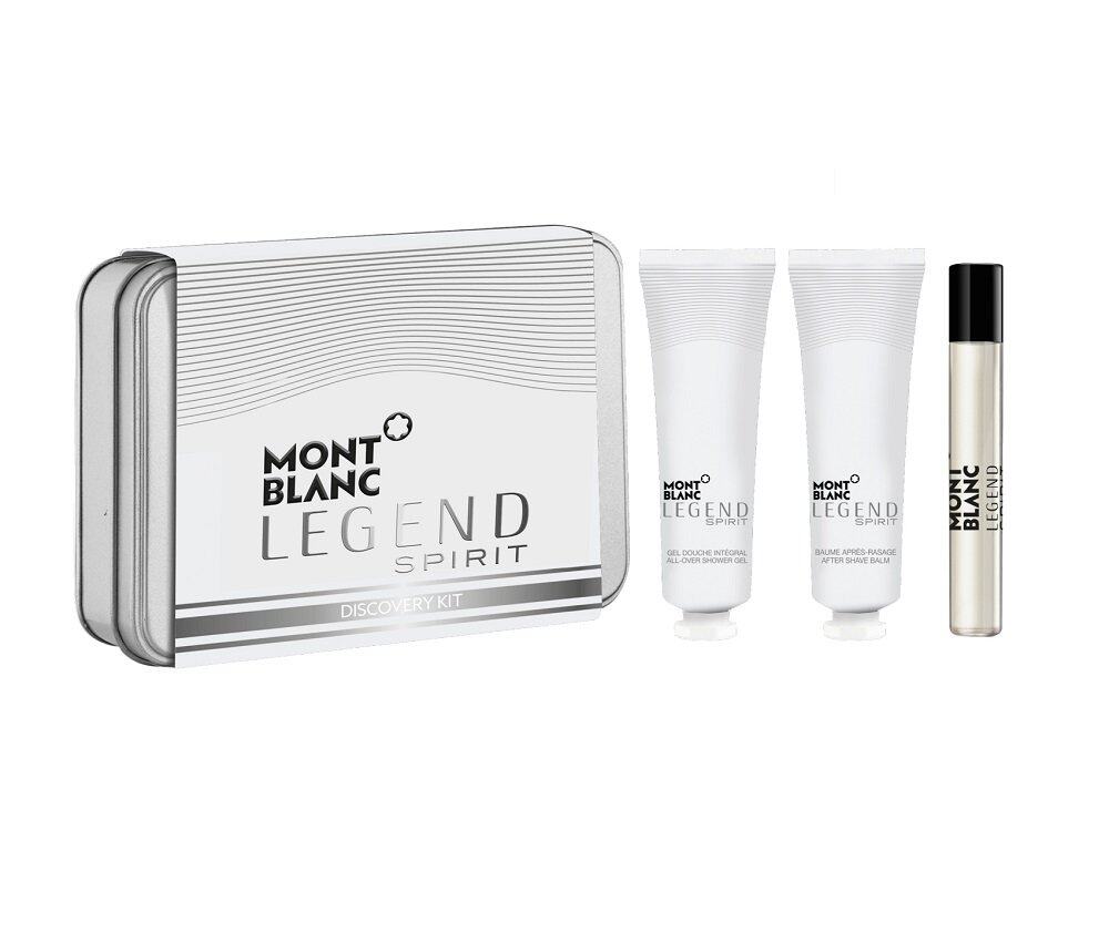 MONTBLANC LEGEND SPIRIT EDT (M) DISCOVERY KIT – Luxury Perfume