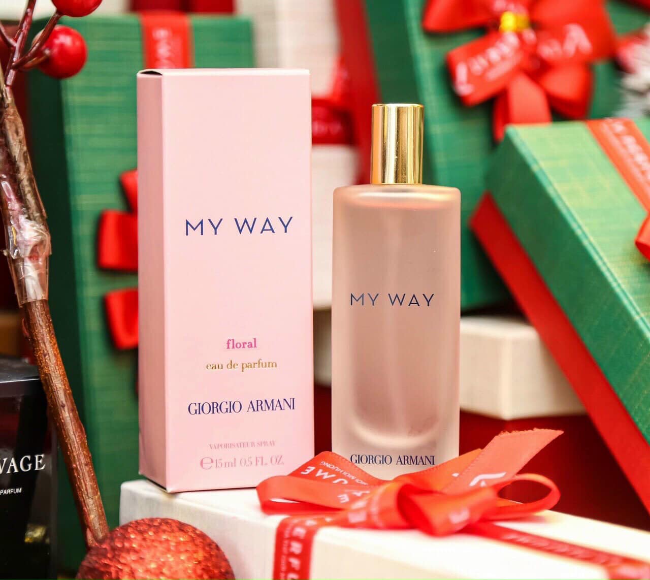GIORGIO ARMANI MY WAY FLORAL EDP (W) TRAVEL SPRAY 15ML – Luxury